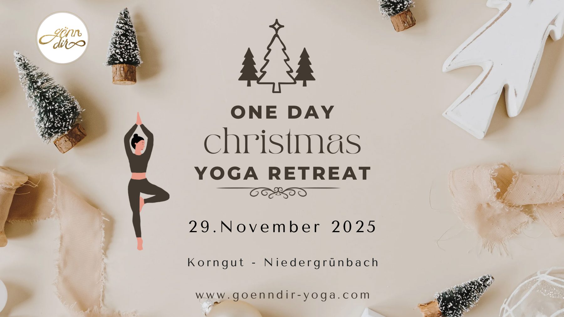 ONE DAY Yoga Retreat von Gönn dir Yoga